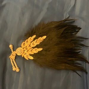 Gatsby theme hair clip